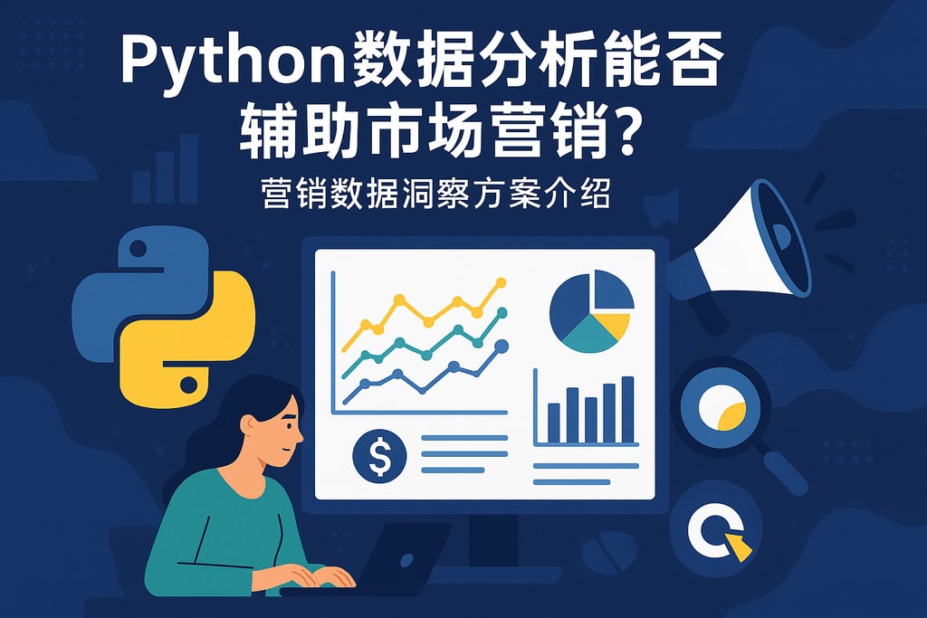 python数据分析能否辅助市场营销？营销数据洞察方案介绍