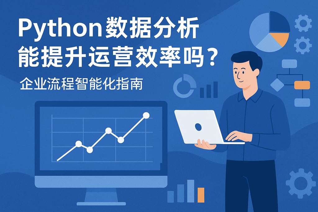 python数据分析能提升运营效率吗？企业流程智能化指南