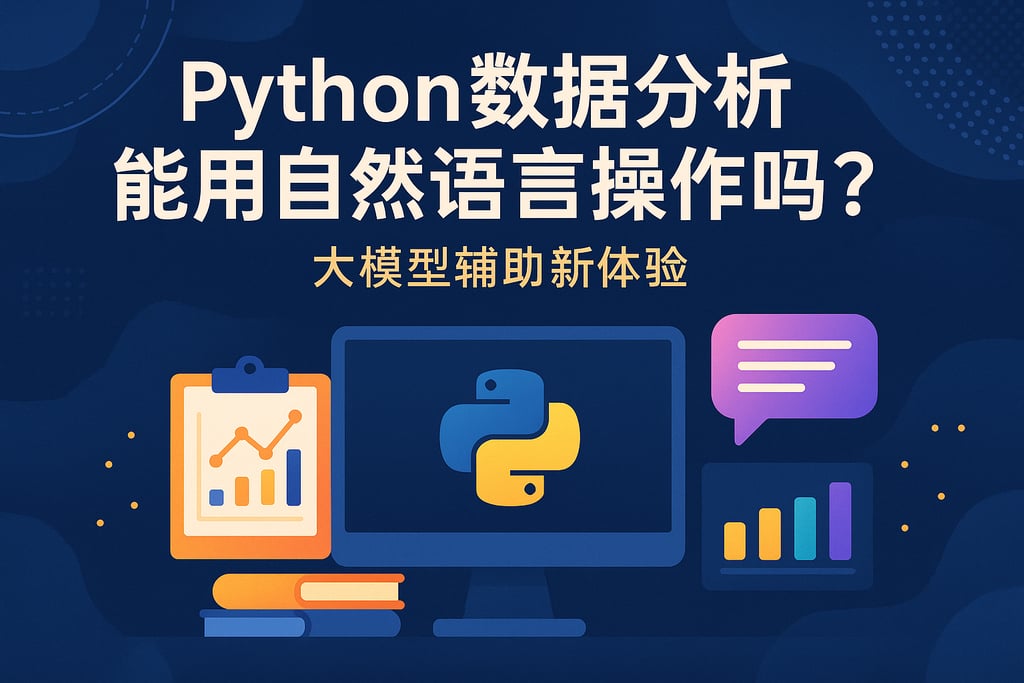 python数据分析能用自然语言操作吗？大模型辅助新体验