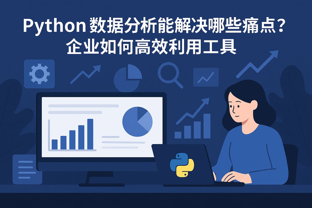 python数据分析能解决哪些痛点？企业如何高效利用工具