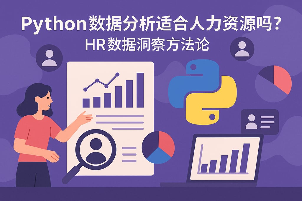 python数据分析适合人力资源吗？HR数据洞察方法论