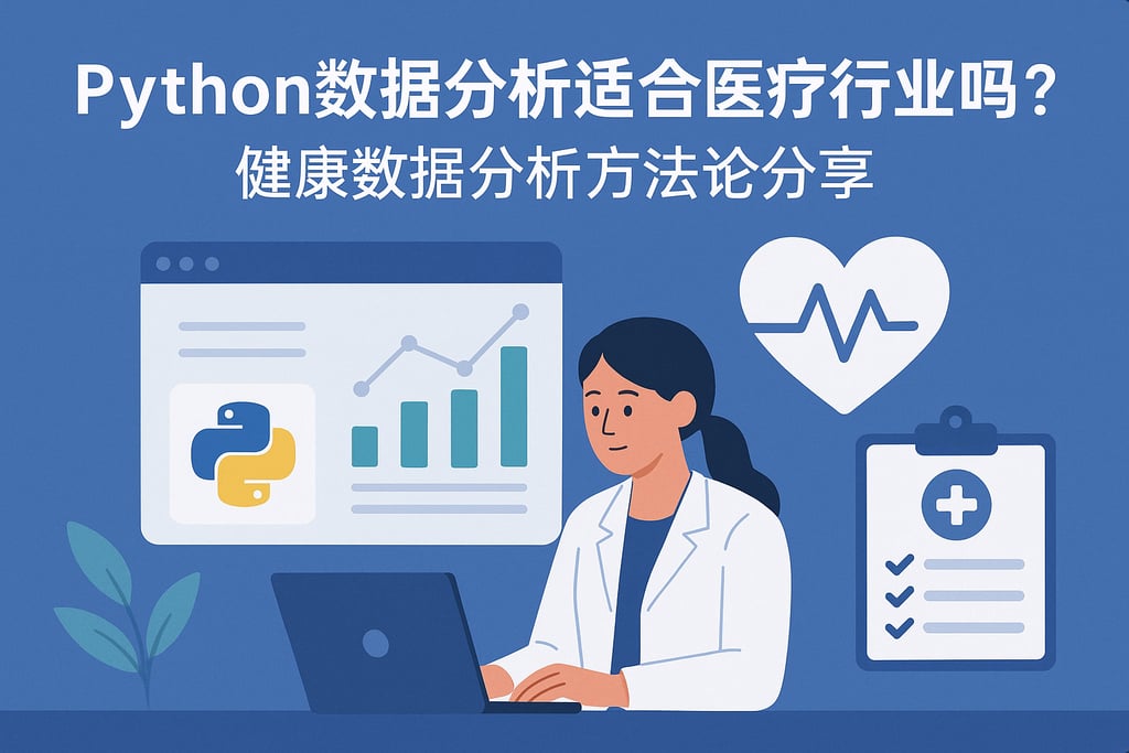 python数据分析适合医疗行业吗？健康数据分析方法论分享