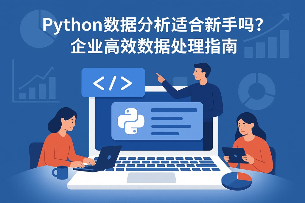python数据分析适合新手吗？企业高效数据处理指南