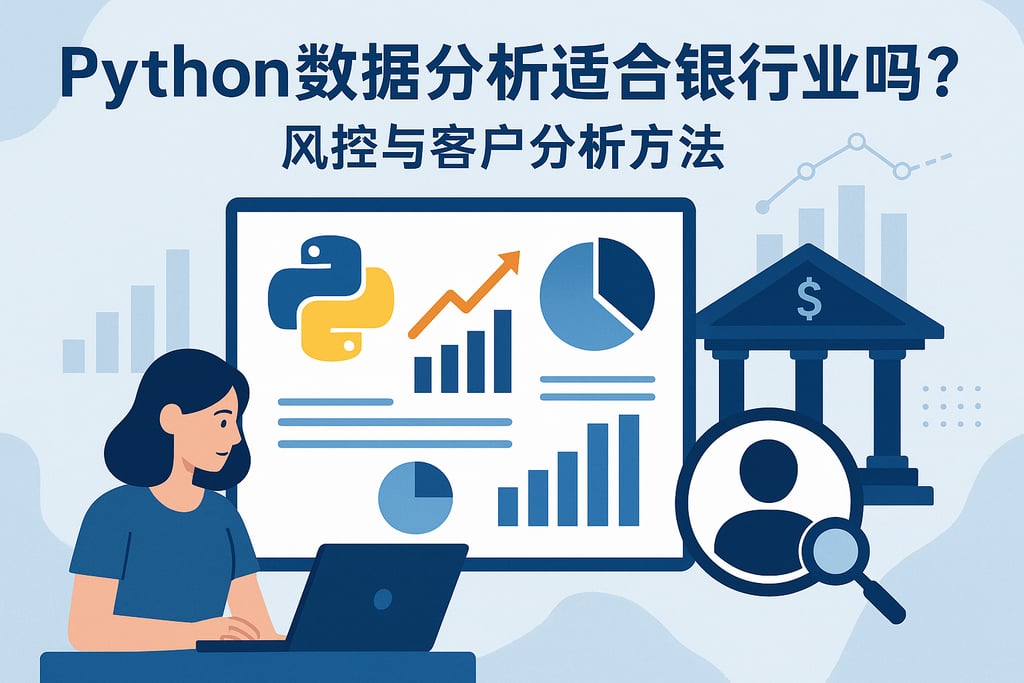python数据分析适合银行业吗？风控与客户分析方法
