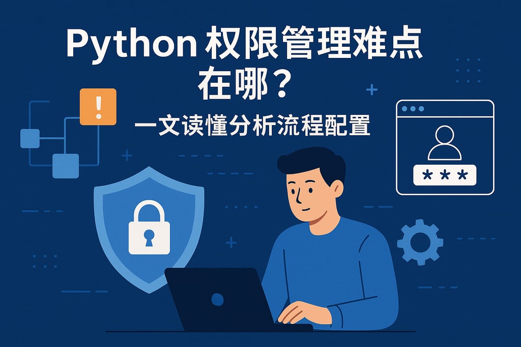 python权限管理难点在哪？一文读懂分析流程配置