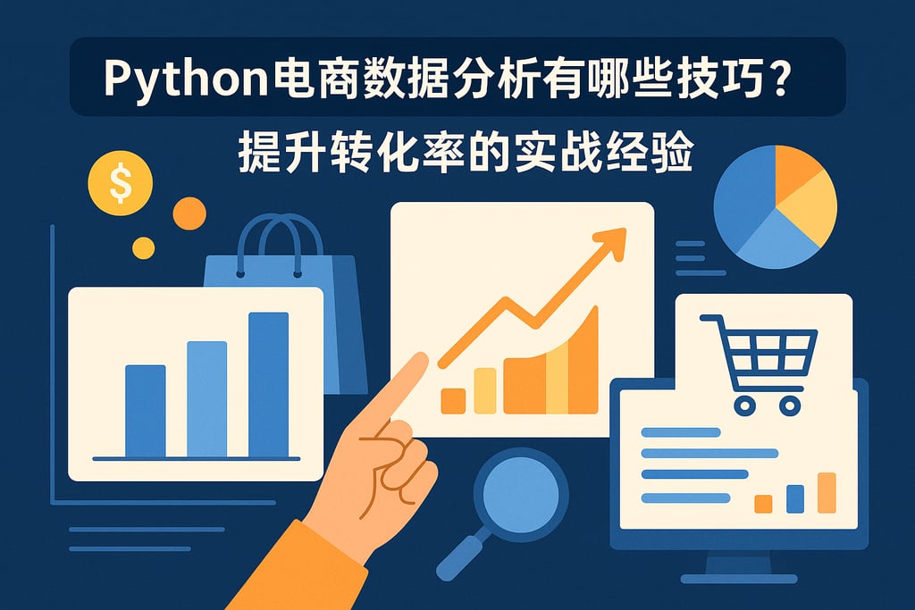 python电商数据分析有哪些技巧？提升转化率的实战经验