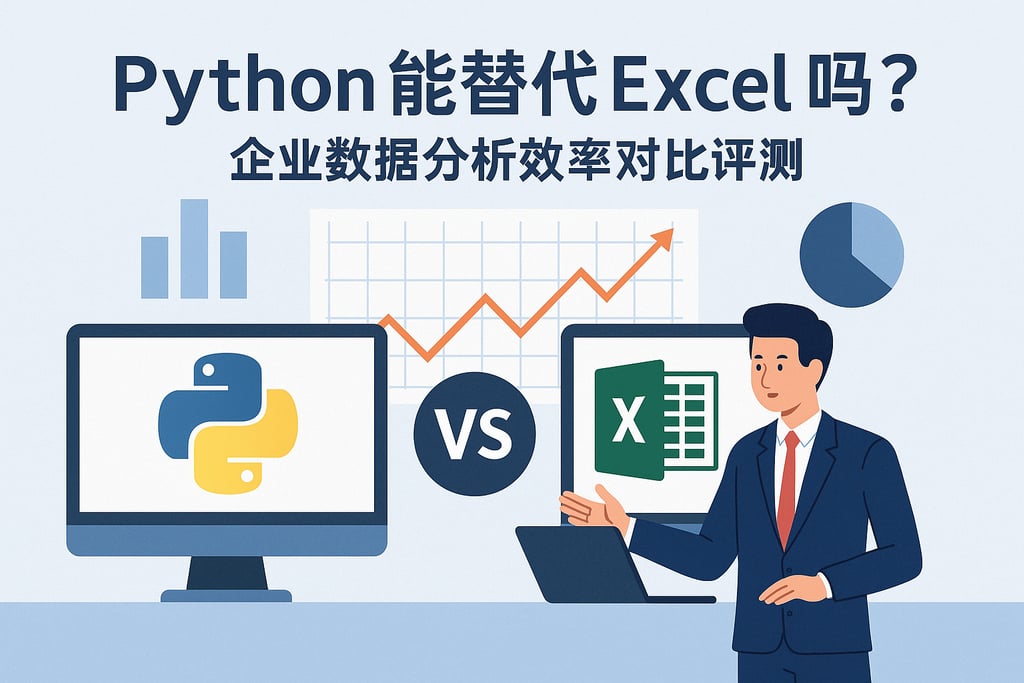 python能替代Excel吗？企业数据分析效率对比评测