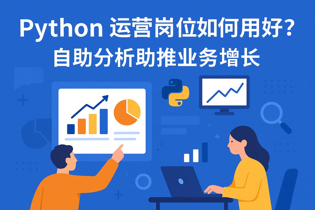 python运营岗位如何用好？自助分析助推业务增长