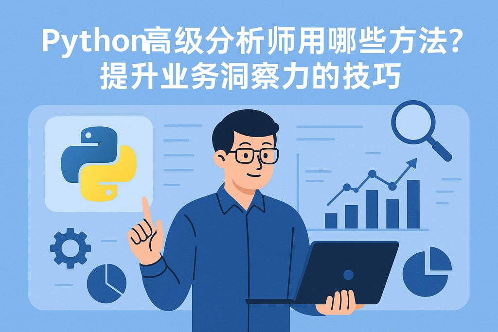 python高级分析师用哪些方法？提升业务洞察力的技巧