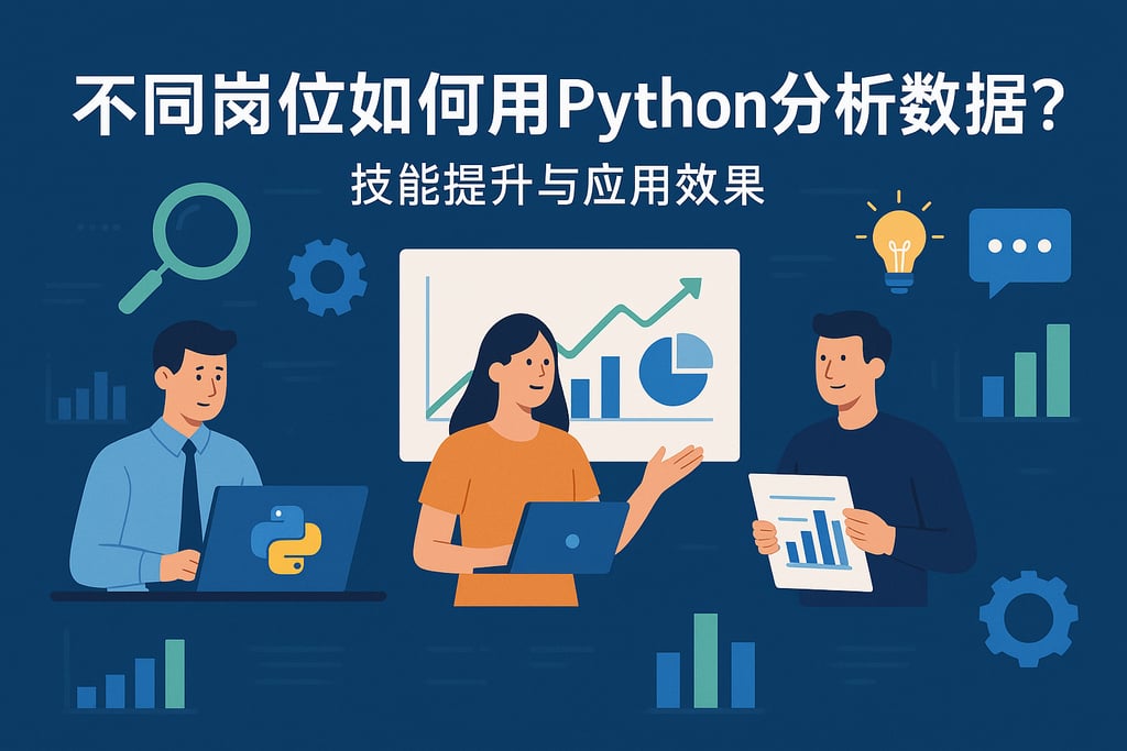 不同岗位如何用Python分析数据？技能提升与应用效果