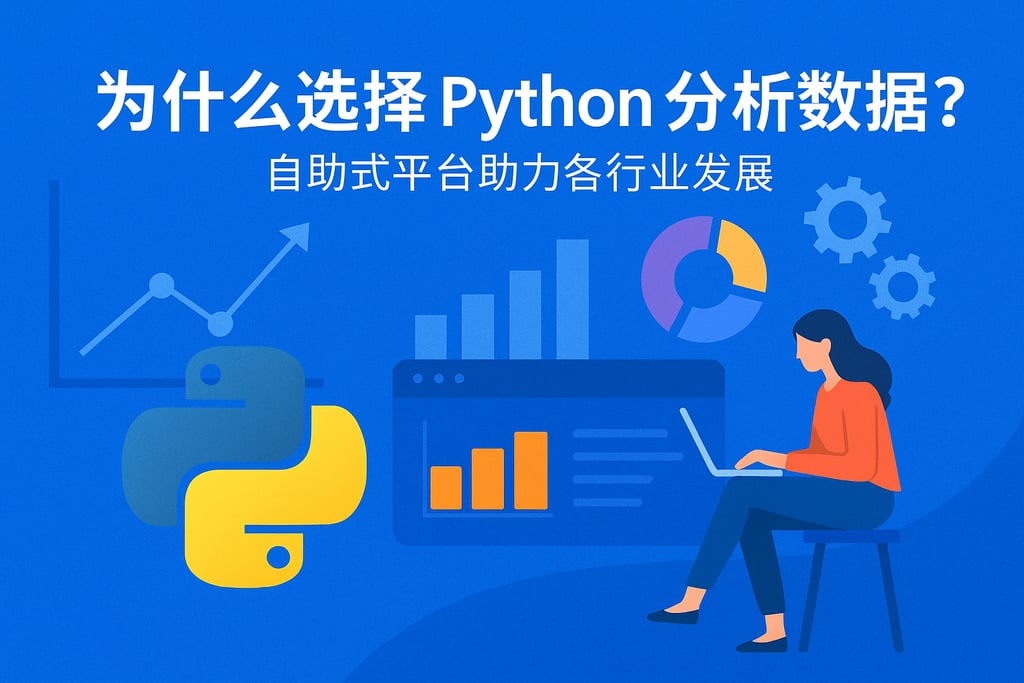 为什么选择Python分析数据？自助式平台助力各行业发展