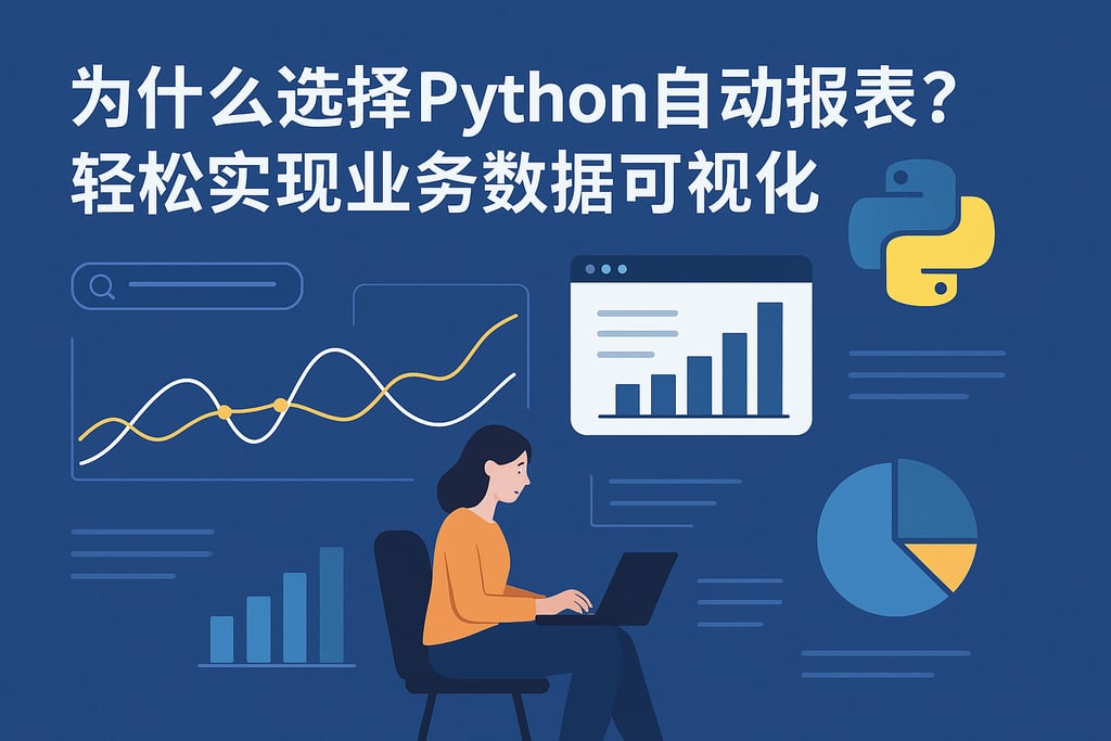 为什么选择Python自动报表？轻松实现业务数据可视化