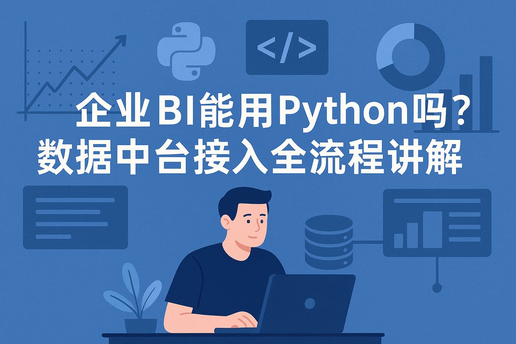 企业BI能用Python吗？数据中台接入全流程讲解