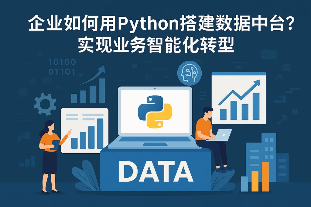 企业如何用Python搭建数据中台？实现业务智能化转型