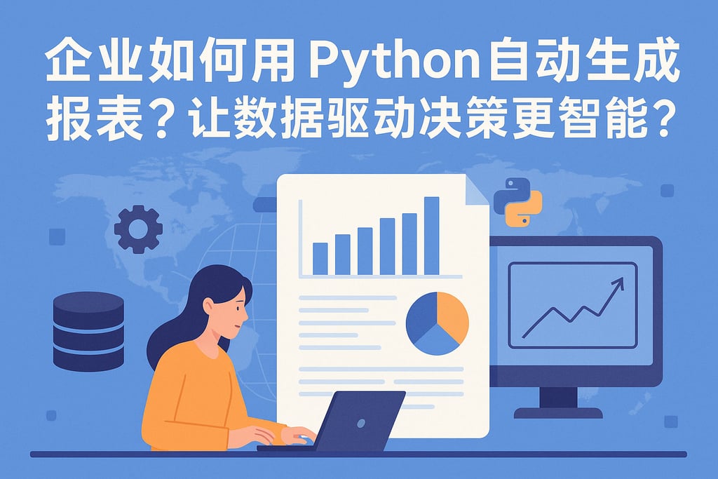 企业如何用Python自动报表？让数据驱动决策更智能？