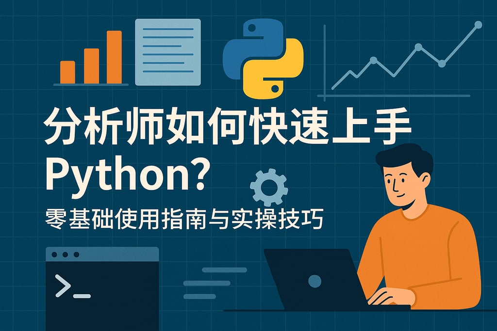 分析师如何快速上手Python？零基础使用指南与实操技巧