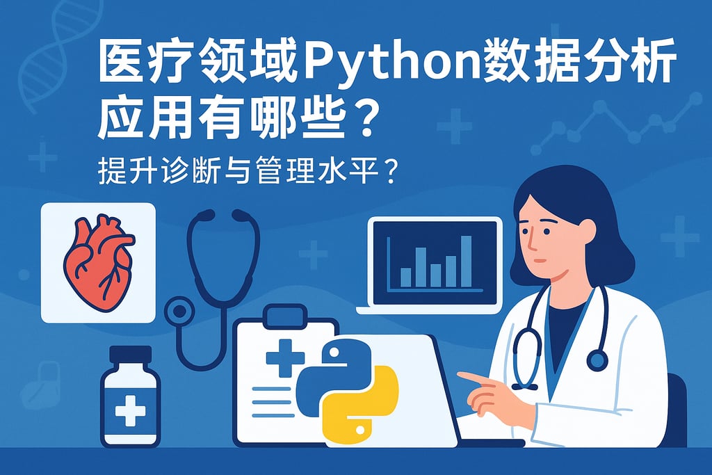 医疗领域Python数据分析应用有哪些？提升诊断与管理水平？