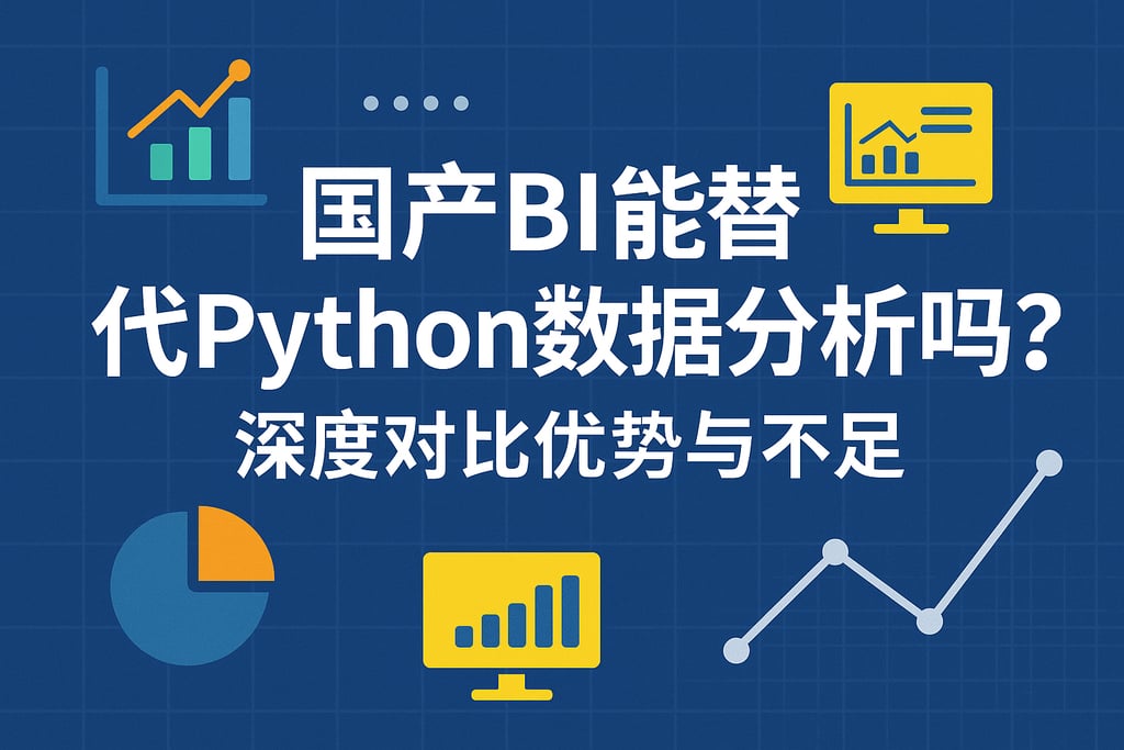 国产BI能替代Python数据分析吗？深度对比优势与不足