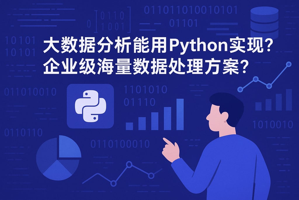 大数据分析能用Python实现吗？企业级海量数据处理方案？