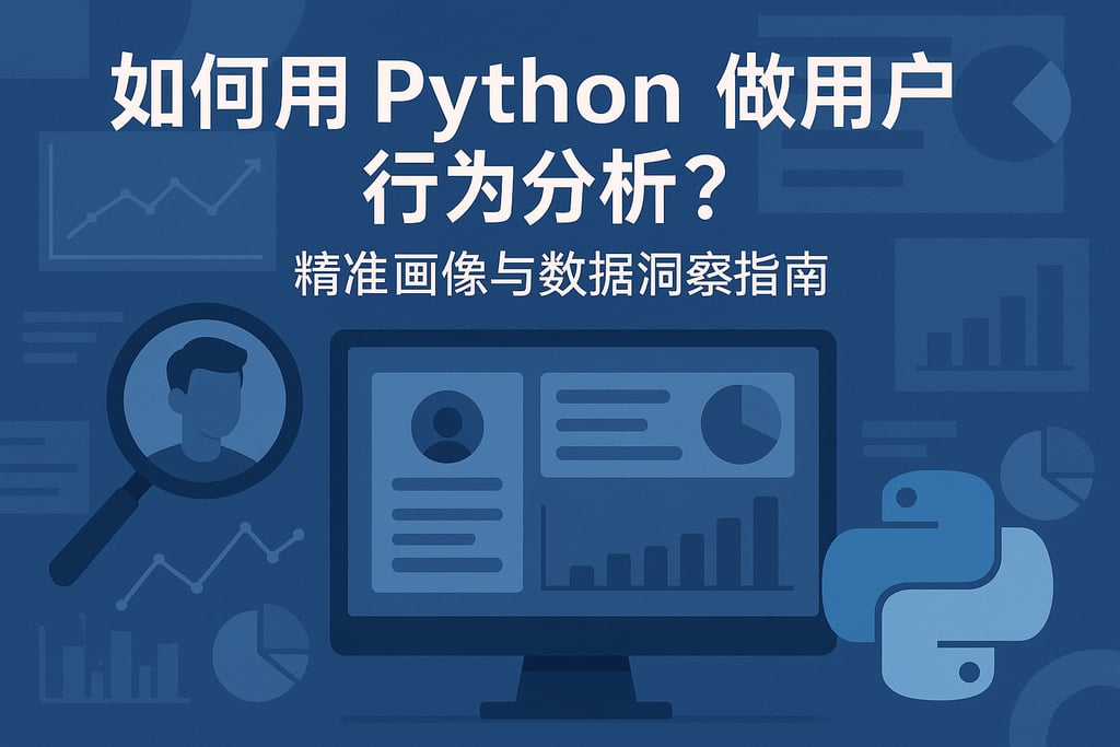 如何用Python做用户行为分析？精准画像与数据洞察指南