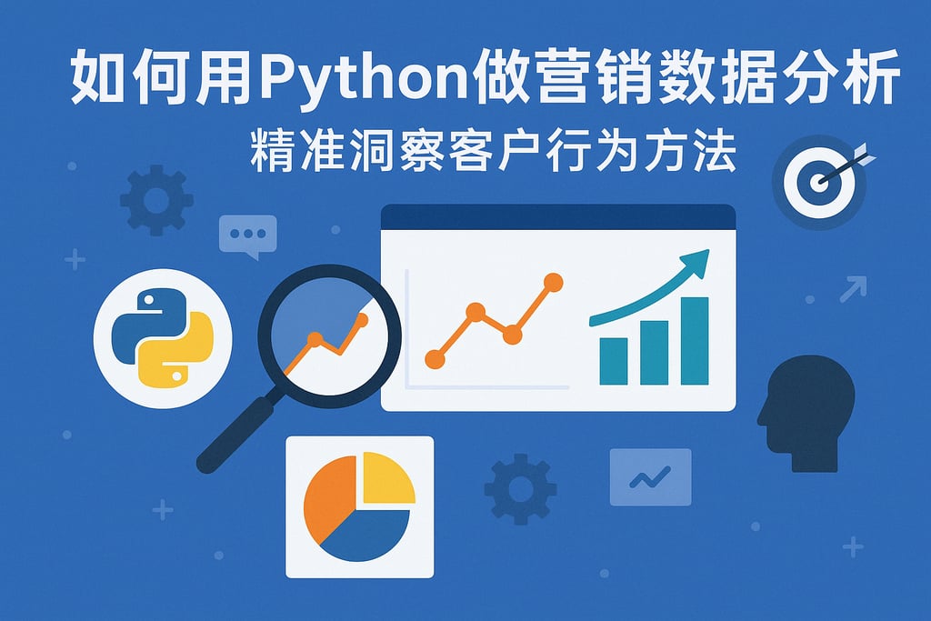 如何用Python做营销数据分析？精准洞察客户行为方法