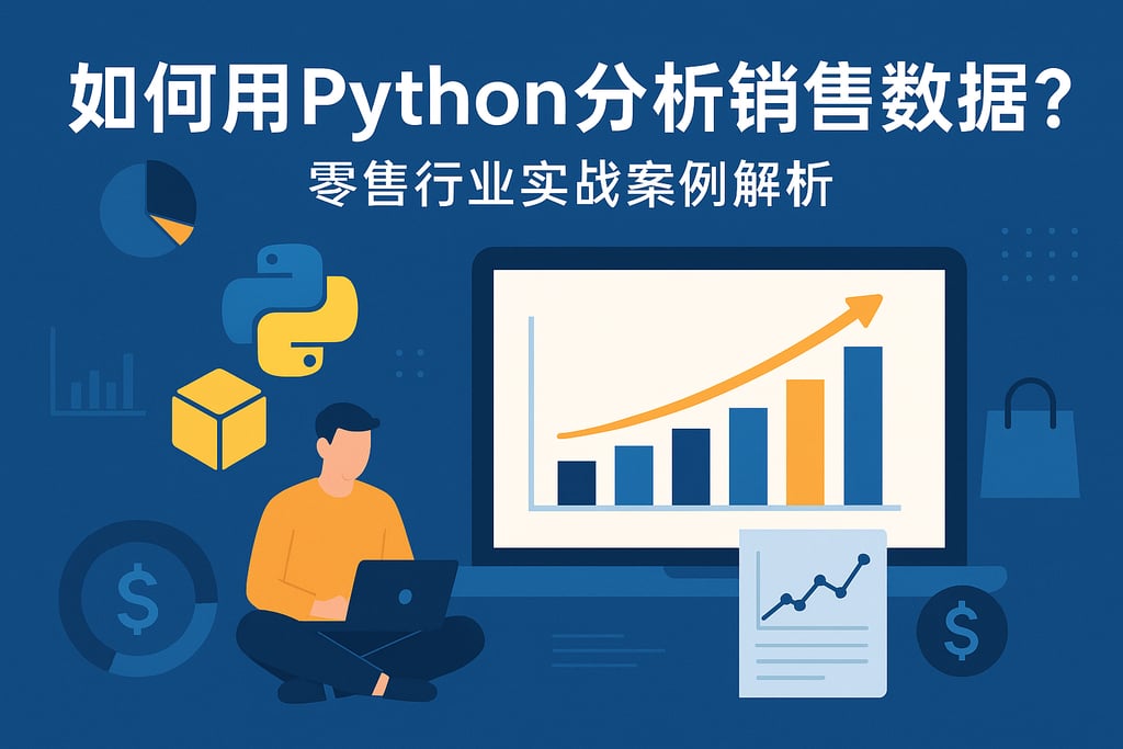 如何用Python分析销售数据？零售行业实战案例解析
