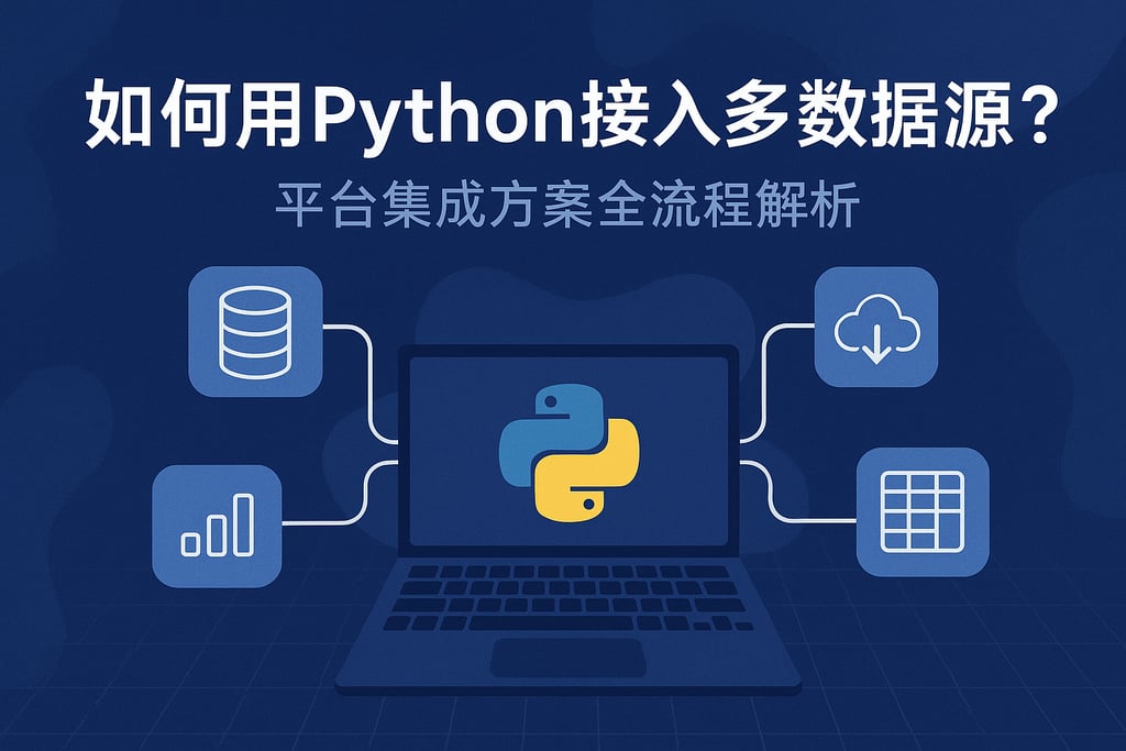 如何用Python接入多数据源？平台集成方案全流程解析