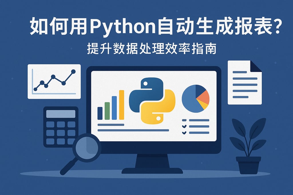 如何用Python自动生成报表？提升数据处理效率指南