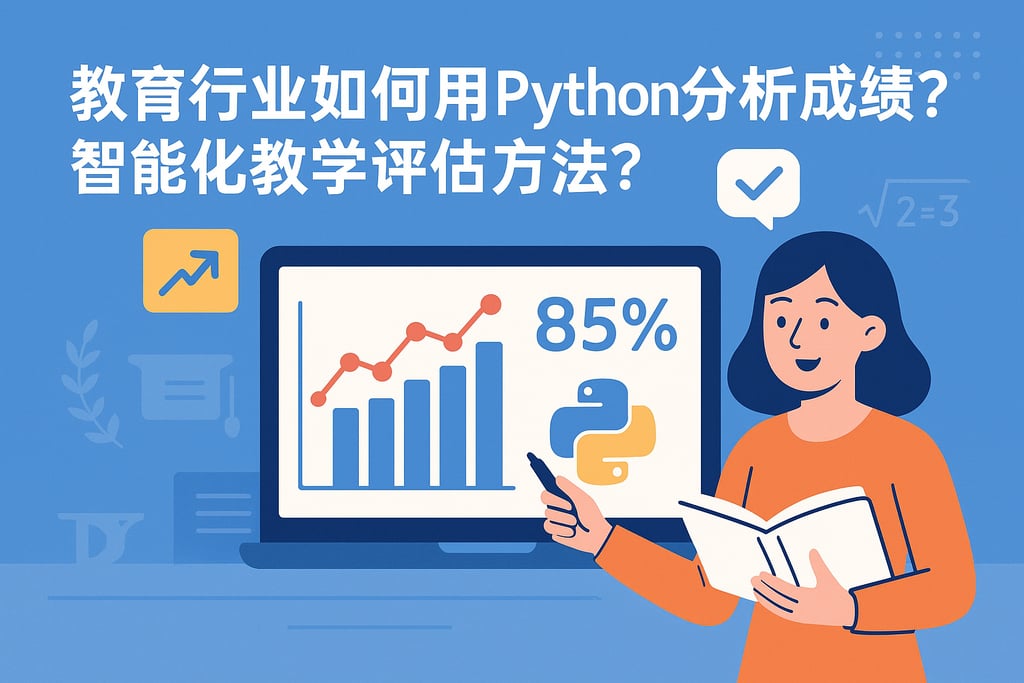 教育行业如何用Python分析成绩？智能化教学评估方法？