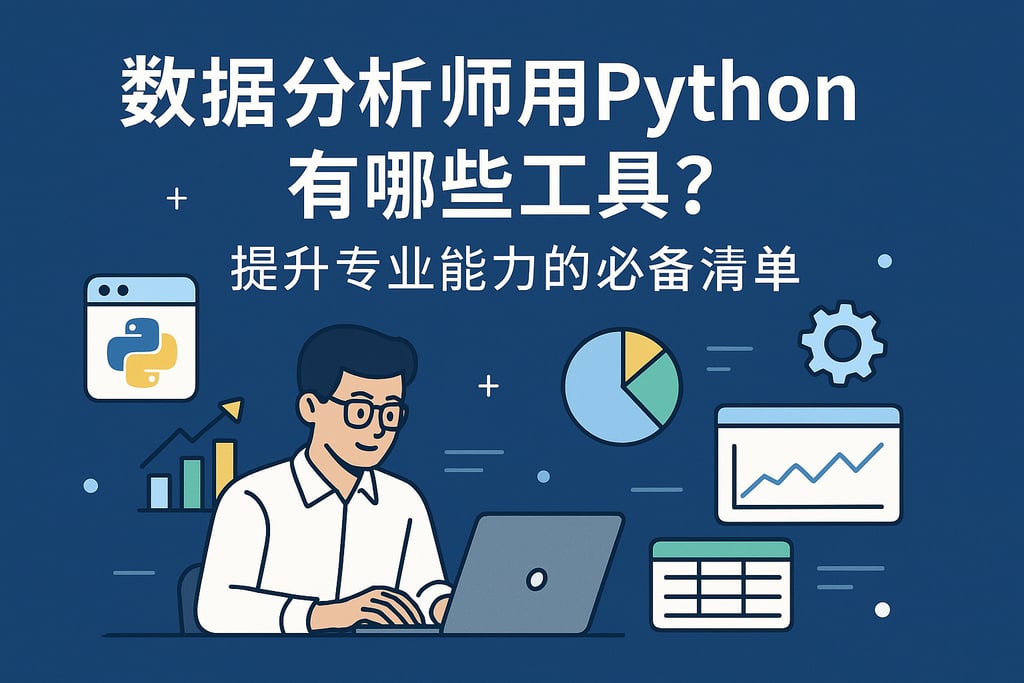数据分析师用Python有哪些工具？提升专业能力的必备清单？