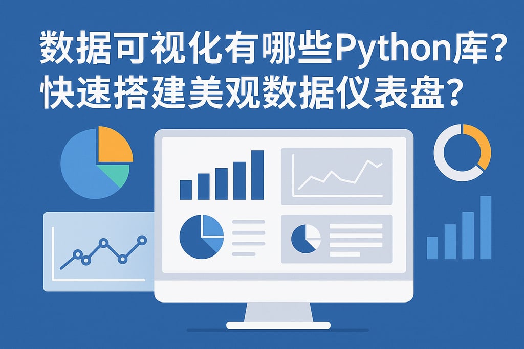 数据可视化有哪些Python库？快速搭建美观数据仪表盘？