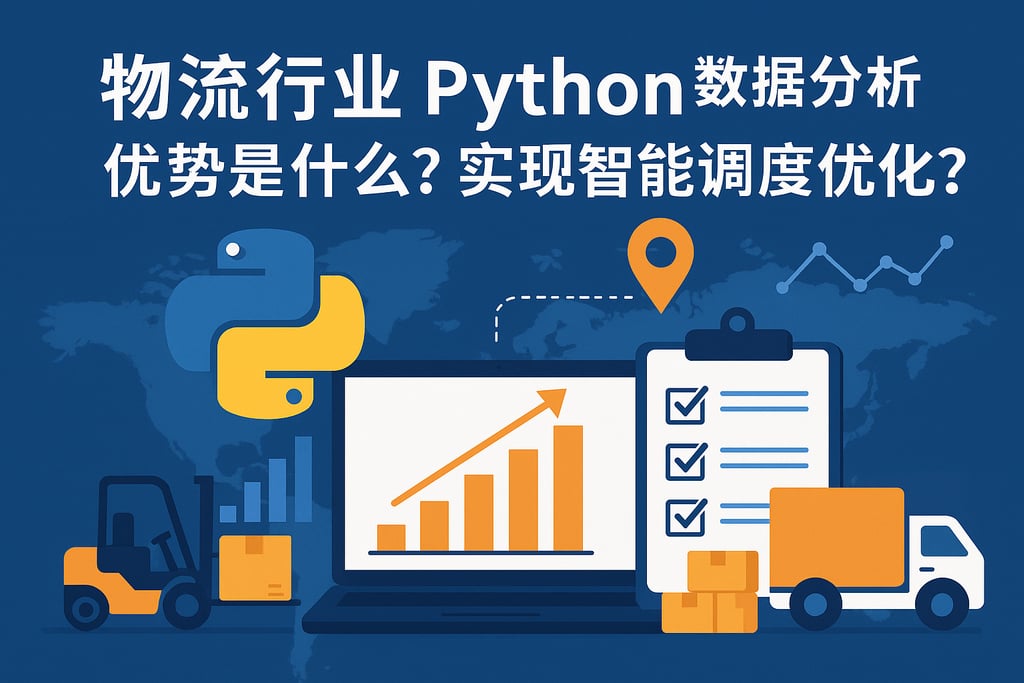 物流行业Python数据分析优势是什么？实现智能调度优化？