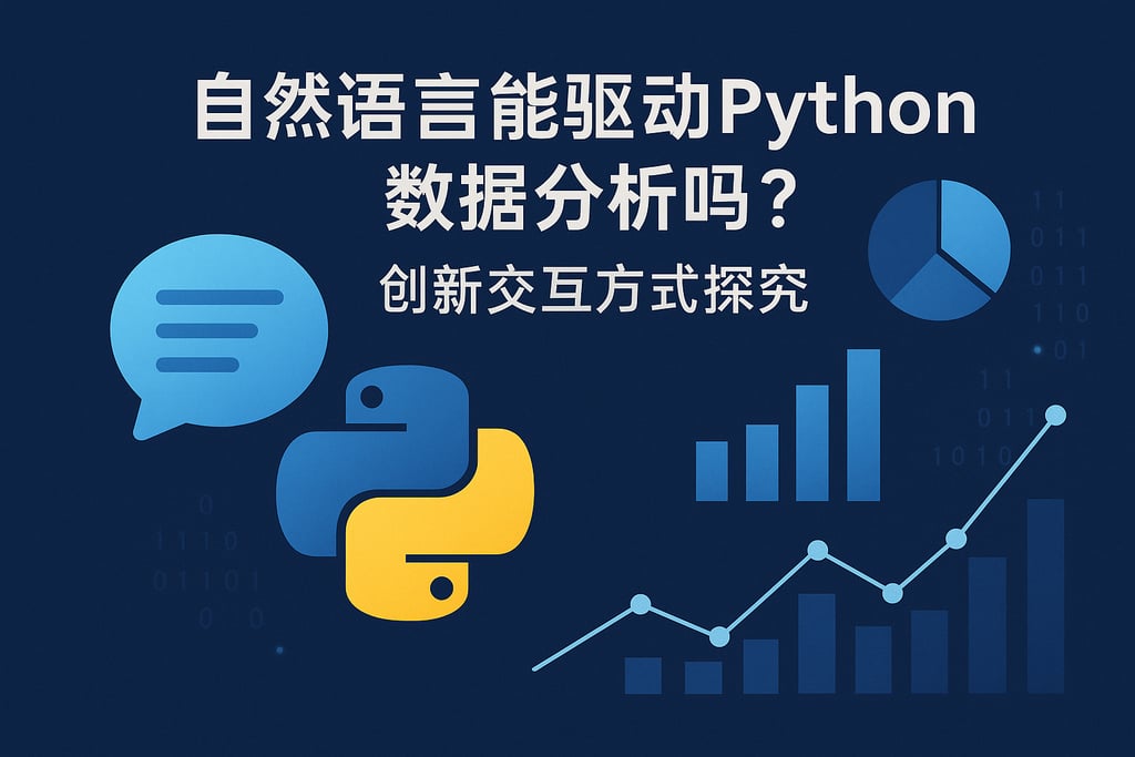 自然语言能驱动Python数据分析吗？创新交互方式探究