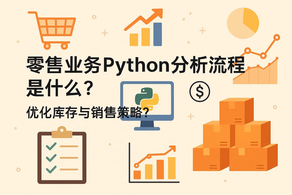 零售业务Python分析流程是什么？优化库存与销售策略？