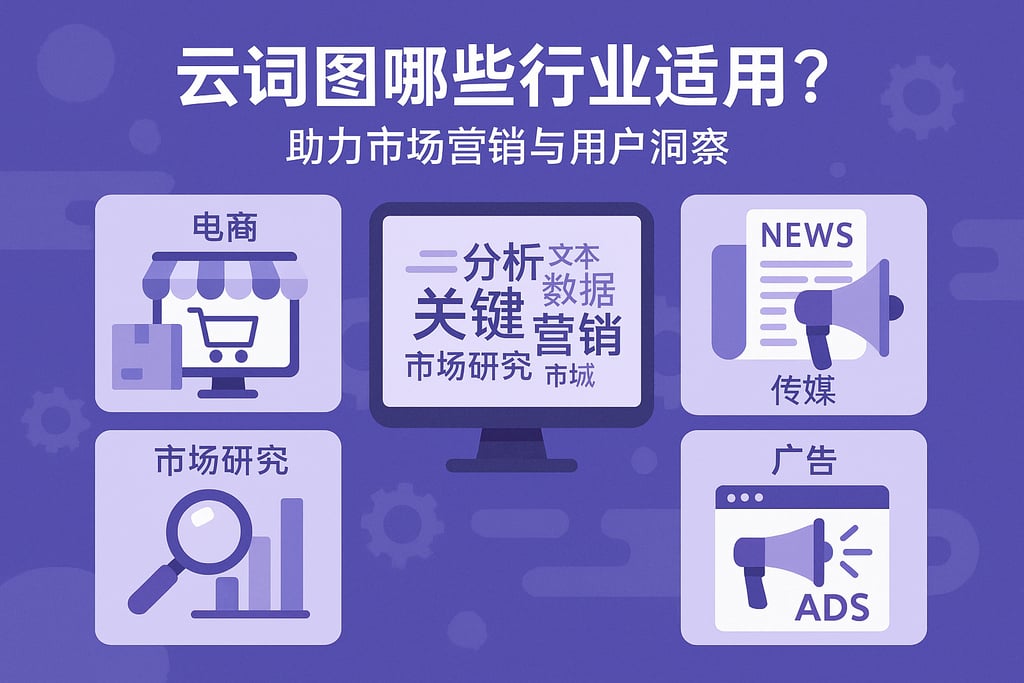 云词图哪些行业适用？助力市场营销与用户洞察