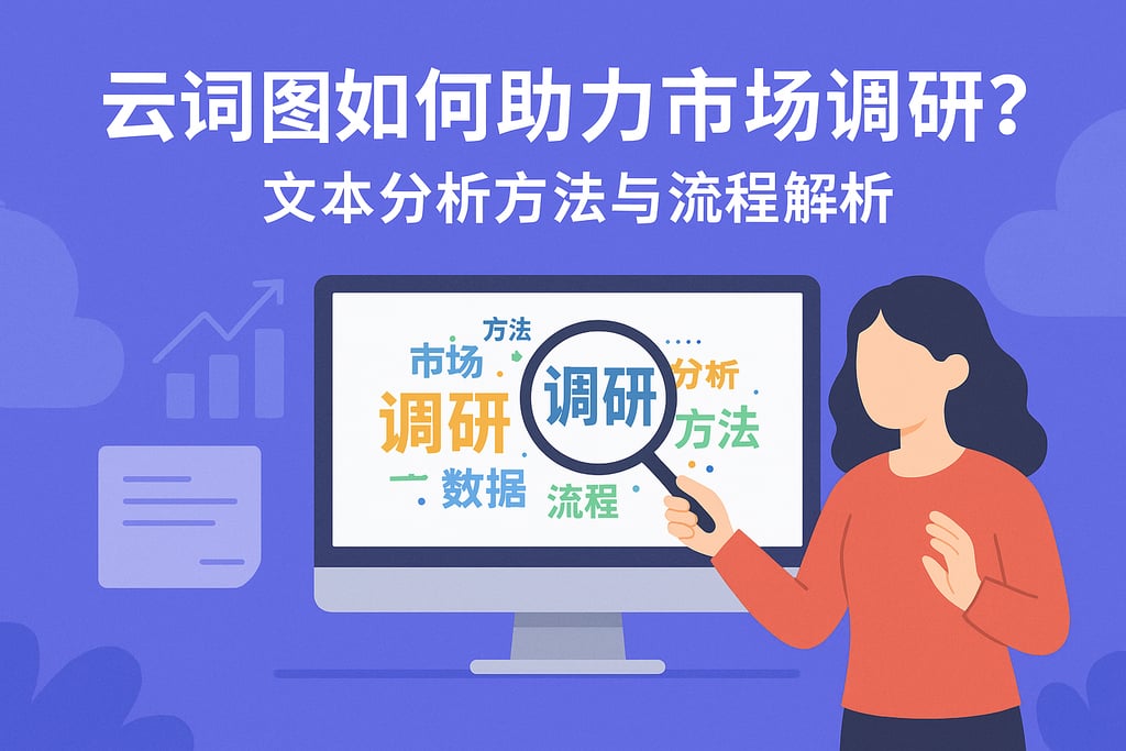云词图如何助力市场调研？文本分析方法与流程解析
