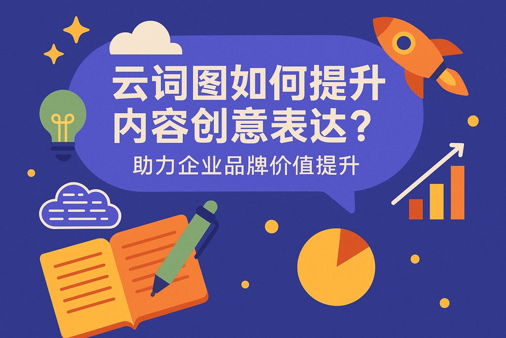 云词图如何提升内容创意表达？助力企业品牌价值提升