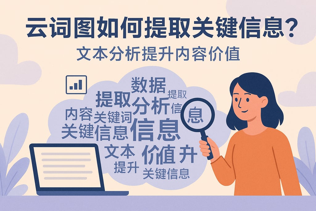 云词图如何提取关键信息？文本分析提升内容价值