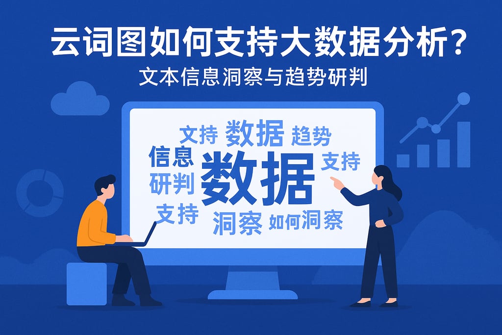 云词图如何支持大数据分析？文本信息洞察与趋势研判
