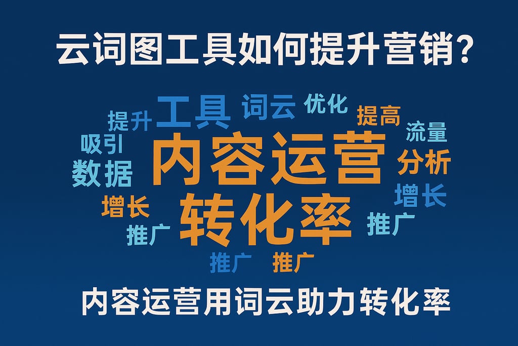 云词图工具如何提升营销？内容运营用词云助力转化率