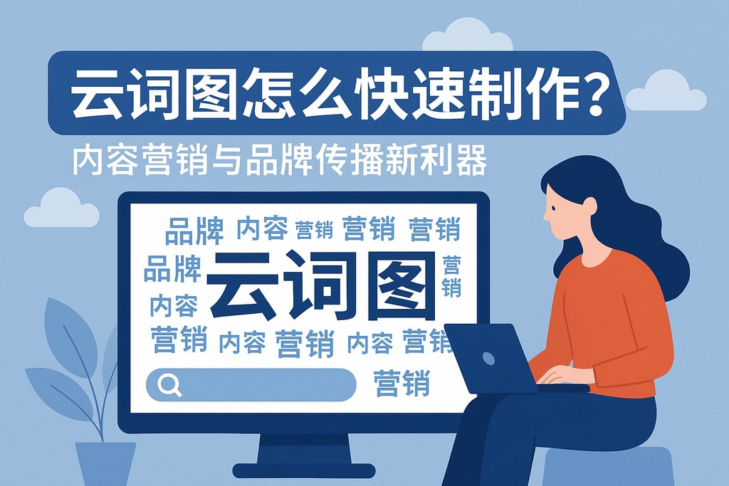 云词图怎么快速制作？内容营销与品牌传播新利器