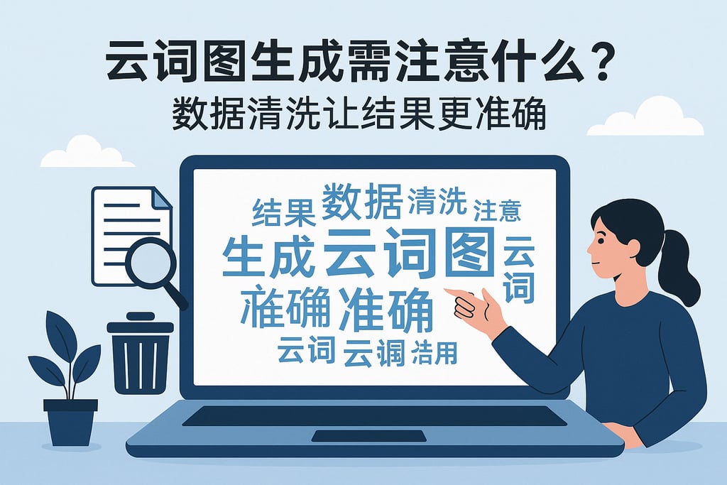 云词图生成需注意什么？数据清洗让结果更准确