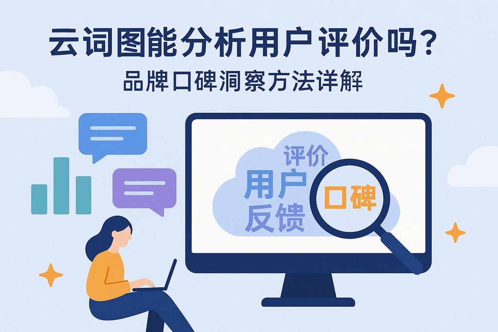 云词图能分析用户评价吗？品牌口碑洞察方法详解