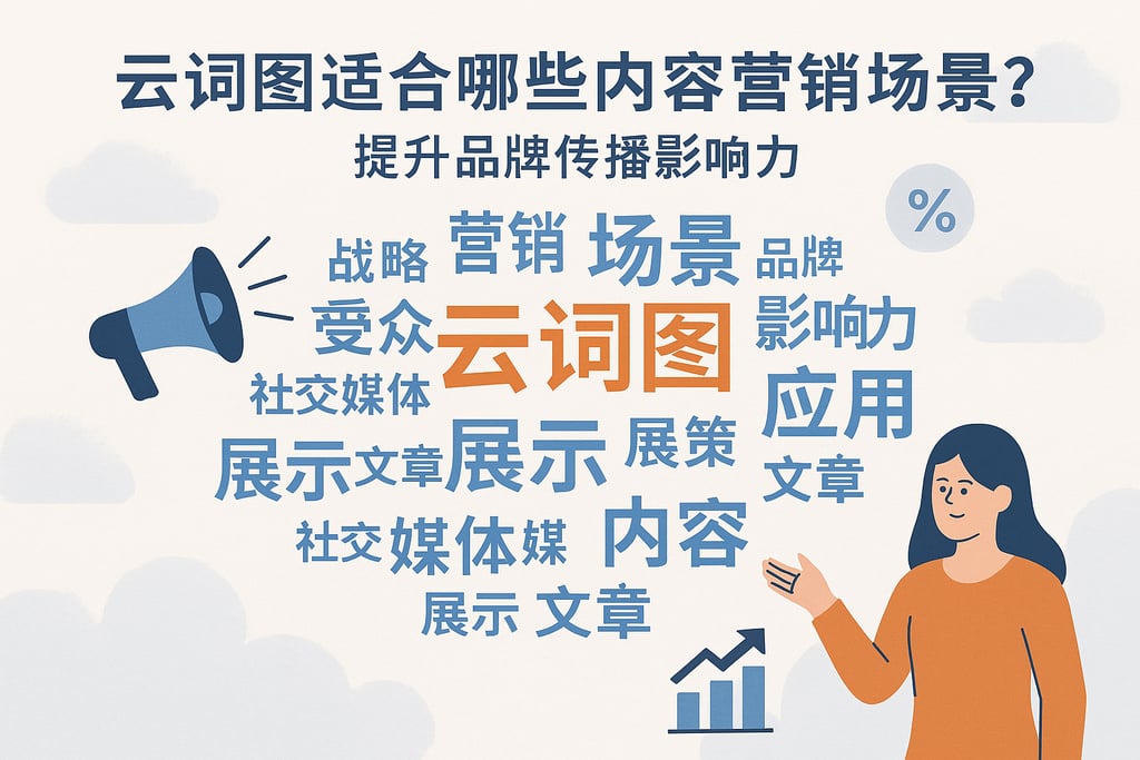 云词图适合哪些内容营销场景？提升品牌传播影响力