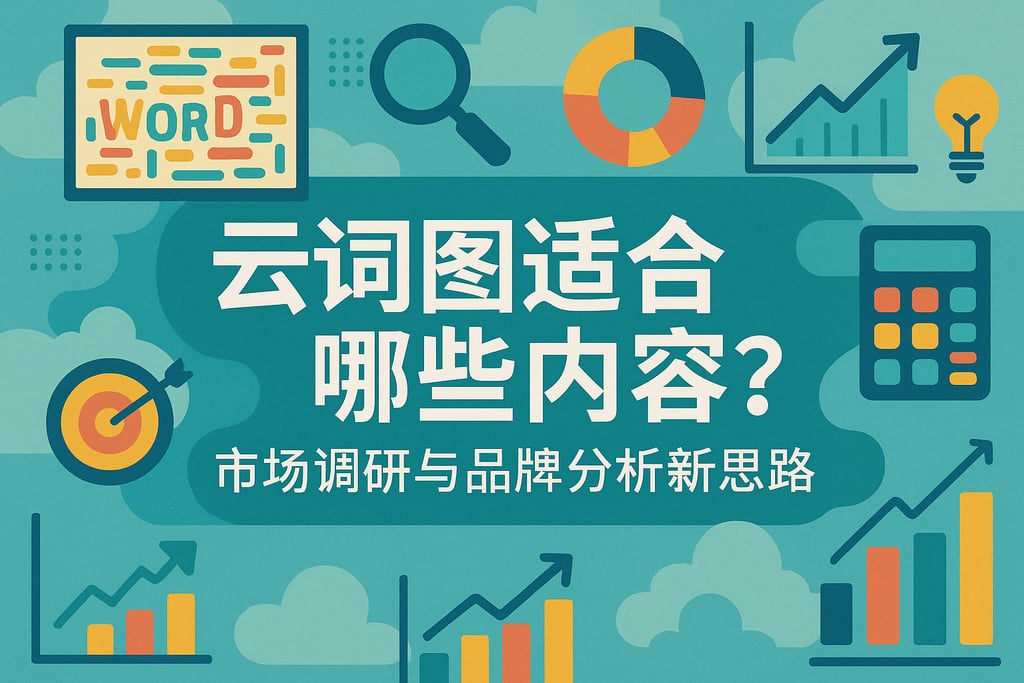 云词图适合哪些内容？市场调研与品牌分析新思路
