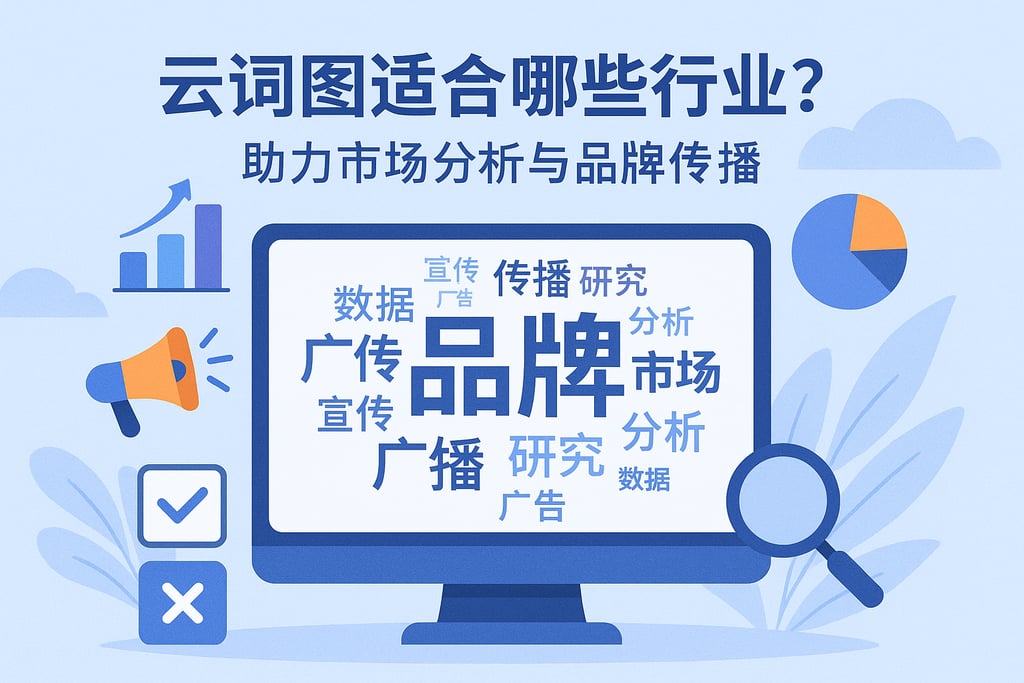 云词图适合哪些行业？助力市场分析与品牌传播