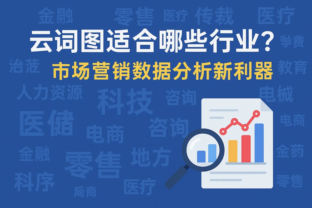 云词图适合哪些行业？市场营销数据分析新利器