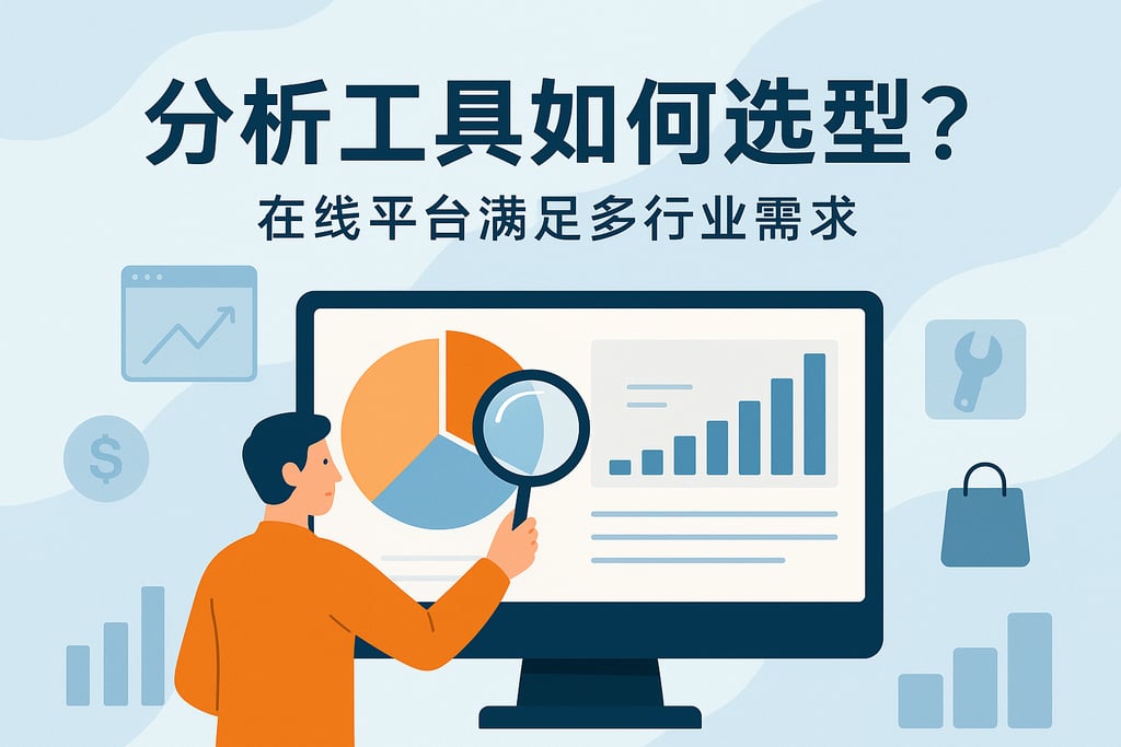 分析工具如何选型？在线平台满足多行业需求