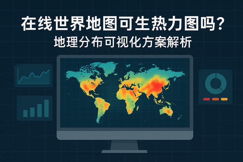 在线世界地图可生成热力图吗？地理分布可视化方案解析