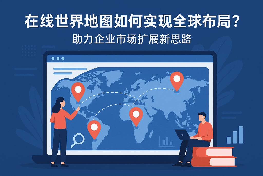 在线世界地图如何实现全球布局？助力企业市场扩展新思路